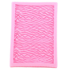 Load image into Gallery viewer, Food Grade Fondant Silicone Mold Pleated Skirt Cake Decorating Tool, CC562