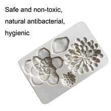 Load image into Gallery viewer, Big Flower Chocolate Fondant Cake Silicone Mold, Big Flower