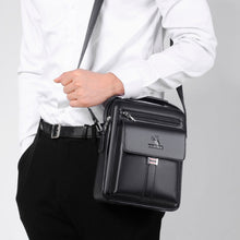 Load image into Gallery viewer, WEIXIER D244 Men Shoulder Bag Large Capacity Business Retro Messenger Bag, D244 Black, D244 Brown