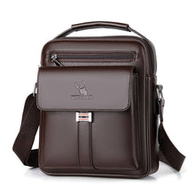 Load image into Gallery viewer, WEIXIER D244 Men Shoulder Bag Large Capacity Business Retro Messenger Bag, D244 Black, D244 Brown