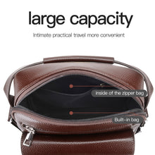 Load image into Gallery viewer, WEIXIER D244 Men Shoulder Bag Large Capacity Business Retro Messenger Bag, D244 Black, D244 Brown