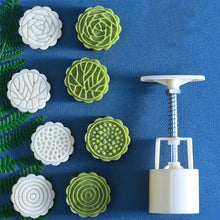 Load image into Gallery viewer, 2 PCS Moon Festival Round Hand-Pressed Pastry Mold Baking Tools, Model:, 10, 24, 25, 26, 28, 29, 30, 31, 33, 35, 36, 37, 41, 42, 21