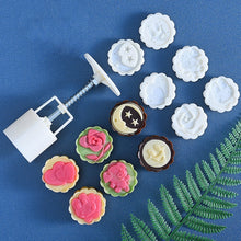 Load image into Gallery viewer, 2 PCS Moon Festival Round Hand-Pressed Pastry Mold Baking Tools, Model:, 10, 24, 25, 26, 28, 29, 30, 31, 33, 35, 36, 37, 41, 42, 21