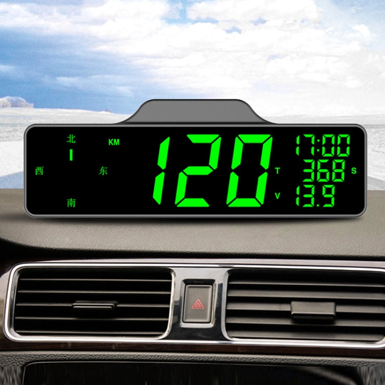 Car HUD Car Head-up Display Compass Multifunction GPS Speedometer, 8.0 Inch Screen, 9.0 Inch Screen