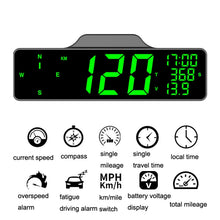 Load image into Gallery viewer, Car HUD Car Head-up Display Compass Multifunction GPS Speedometer, 8.0 Inch Screen, 9.0 Inch Screen