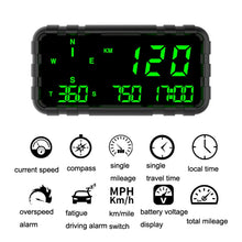 Load image into Gallery viewer, GPS Head-up Display Speed Mileage Compass Car General, C3012 GPSHUD