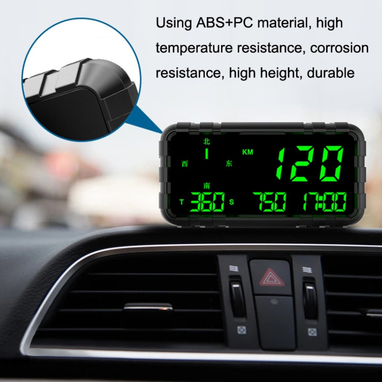 GPS Head-up Display Speed Mileage Compass Car General, C3012 GPSHUD