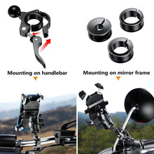 Load image into Gallery viewer, Motorcycle Bicycle Mobile Phone Bracket Fixed Base, R17, R18