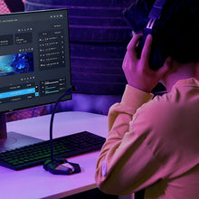 Load image into Gallery viewer, JK Omni-directional Pick-up Microphone Built-in Sound Card  Flexible Gaming Mic, 3.5mm, USB