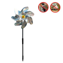 Load image into Gallery viewer, Balcony Garden Farmland Bird Catcher Reflector Anti-bird Laser Windmill, Style: Seven, Seven, Eight, Silver Octagon