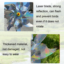 Load image into Gallery viewer, Balcony Garden Farmland Bird Catcher Reflector Anti-bird Laser Windmill, Style: Seven, Seven, Eight, Silver Octagon