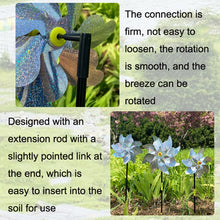 Load image into Gallery viewer, Balcony Garden Farmland Bird Catcher Reflector Anti-bird Laser Windmill, Style: Seven, Seven, Eight, Silver Octagon