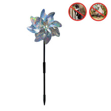 Load image into Gallery viewer, Balcony Garden Farmland Bird Catcher Reflector Anti-bird Laser Windmill, Style: Seven, Seven, Eight, Silver Octagon