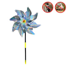 Load image into Gallery viewer, Balcony Garden Farmland Bird Catcher Reflector Anti-bird Laser Windmill, Style: Seven, Seven, Eight, Silver Octagon