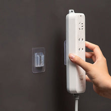 Load image into Gallery viewer, 10pcs Traceless Wall Hanging Multifunction Plug-in Rack, Specification: Double, Single, Double
