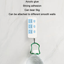 Load image into Gallery viewer, 10pcs Traceless Wall Hanging Multifunction Plug-in Rack, Specification: Double, Single, Double