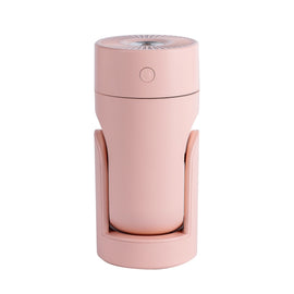 L09 USB Plug-in Rotating Colorful Night Light Humidifier, White, Pink, Black