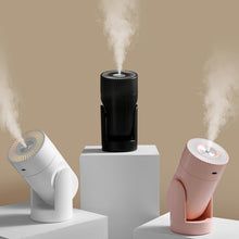 Load image into Gallery viewer, L09 USB Plug-in Rotating Colorful Night Light Humidifier, White, Pink, Black