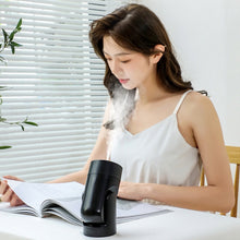 Load image into Gallery viewer, L09 USB Plug-in Rotating Colorful Night Light Humidifier, White, Pink, Black