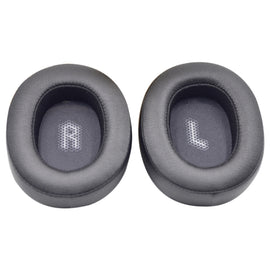 2pcs Headphone Cover Foam Cover for JBL E55BT, Color: Without LR, Black