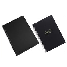 Load image into Gallery viewer, KCA02 Erasable Waterproof Coil Notebook, Spec:, A5 Square, B5 Round, A5 without LOGO, A5 Iron Ring no LOGO, A5 Note Type