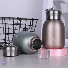 Load image into Gallery viewer, 280ml 304 Stainless Steel Handle Vacuum Insulation Cup Big Belly Gift Cup, Black, Gold, Green, Silver, Rose Gold