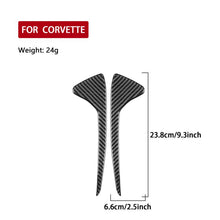 Load image into Gallery viewer, For Chevrolet Corvette C8 2pcs /Set Front Groove Side Decoration Sticker