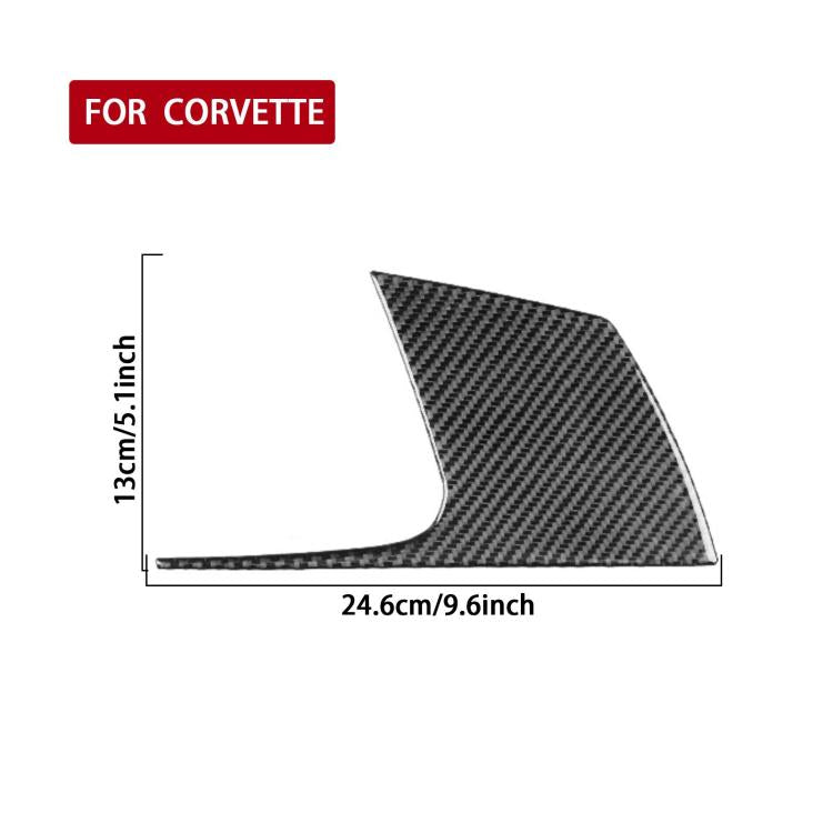 For Chevrolet Corvette C8 Right-Hand Drive Main Driver Side Decorative Stickers, Right-Hand Drive
