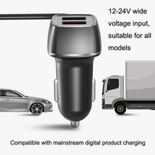 Load image into Gallery viewer, One For Four Car Charger QC3.0 Fast Charge 4USB Car Front And Rear Seat Car Charger, Style:, Standard Edition, Upgraded Edition