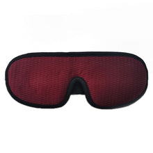 Load image into Gallery viewer, 3D Breathable Shading Eye Protection Sleep Eye Mask, Purple Red, Black, White, Green, Navy, Gray