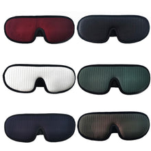 Load image into Gallery viewer, 3D Breathable Shading Eye Protection Sleep Eye Mask, Purple Red, Black, White, Green, Navy, Gray