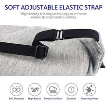 Load image into Gallery viewer, Wire Nose Adjustable Breathable Sleeping Eye Mask, Black, Gray