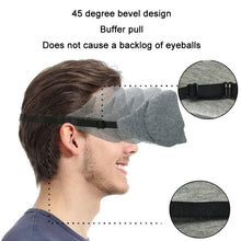 Load image into Gallery viewer, Wire Nose Adjustable Breathable Sleeping Eye Mask, Black, Gray