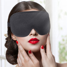 Load image into Gallery viewer, Three-Dimensional Breathable Hollow Sleep Shading Eye Mask, Black, Gray, Champagne Color, Color Matching