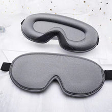 Load image into Gallery viewer, Three-Dimensional Breathable Hollow Sleep Shading Eye Mask, Black, Gray, Champagne Color, Color Matching