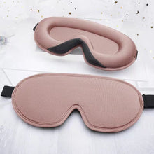 Load image into Gallery viewer, Three-Dimensional Breathable Hollow Sleep Shading Eye Mask, Black, Gray, Champagne Color, Color Matching