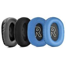 Load image into Gallery viewer, 1 Pair Memory Foam Earpads for Logitech Logitech G Pro/G Pro X, 1 Pair Black Protein Leather, 1 Pair Black Velvet Cloth, 1 Pair Blue Protein Skin, 1 Pair Blue Velvet Cloth