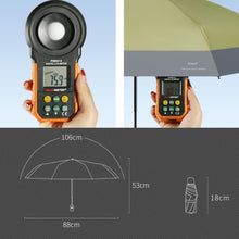 Load image into Gallery viewer, LY-0621 Five-Fold Six-bone Umbrella Simple Black Glue Sunscreen Umbrella, Six-bone Turmeric, Six-bone Midsummer Pink, Six-bone Haze Blue, Six-bone Matcha Green, Six-bone Navy, Six-bone Ink Green