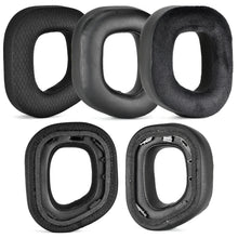 Load image into Gallery viewer, 2pcs Thick Earmuffs For CORSAIR HS80 RGB Headphones, Protein Skin, PU Leather+Velvet, Ice Feel