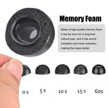 Load image into Gallery viewer, 2 PCS Earbuds Memory Foam Ear Caps For TWS Airpods Pro,Size:, Large Black, Medium Black, Small Black, Large Gray, Medium Gray, Small  Gray