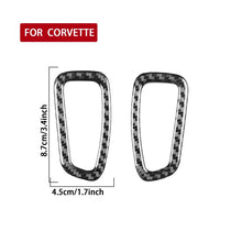 Load image into Gallery viewer, For Chevrolet Corvette C8 2pcs /Set A-Pillar Air Outlet Decorative Stickers
