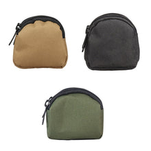 Load image into Gallery viewer, H25 Outdoor Sports Nylon Micro Slingshot Steel Ball Waist Bag Mini Coin Purse, H25 Khaki, H25 Black, H25 Army Green