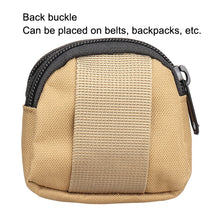 Load image into Gallery viewer, H25 Outdoor Sports Nylon Micro Slingshot Steel Ball Waist Bag Mini Coin Purse, H25 Khaki, H25 Black, H25 Army Green