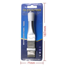 Load image into Gallery viewer, Air Conditioner Fin Cleaning Tool Coil Comb Folding Brush, Air Conditioner Fin Cleaning Brush