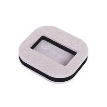 Load image into Gallery viewer, 5 PCS Computer Seat Pulley Holder Chair Roller Non-slip Pad, Square Bean-colored Felt Bottom, Square Brown Felt Bottom, Round Bean Color Plastic Bottom, Round Black Plastic Bottom