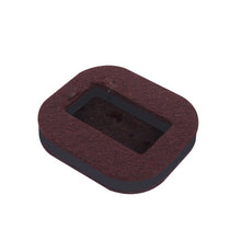 Load image into Gallery viewer, 5 PCS Computer Seat Pulley Holder Chair Roller Non-slip Pad, Square Bean-colored Felt Bottom, Square Brown Felt Bottom, Round Bean Color Plastic Bottom, Round Black Plastic Bottom