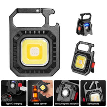 Load image into Gallery viewer, E-SMARTER W5130 Mini Keychain Strong Light Portable Flashlight, Specification:, Light, With Bracket