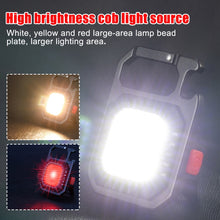 Load image into Gallery viewer, E-SMARTER W5130 Mini Keychain Strong Light Portable Flashlight, Specification:, Light, With Bracket