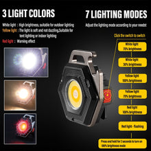 Load image into Gallery viewer, E-SMARTER W5131 Mini Keychain Strong Light Portable Flashlight, Specification:, Black, Tarnish, Black+Tripod, Tarnish+Tripod