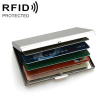 Load image into Gallery viewer, Metal Security Anti-degaussing Bank Credit Card Box, Card Box
